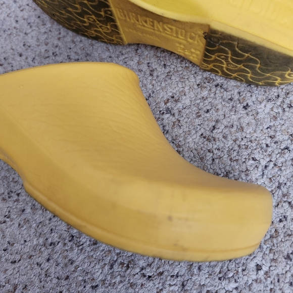 Birkenstock Yellow Clogs - Picture 8 of 12